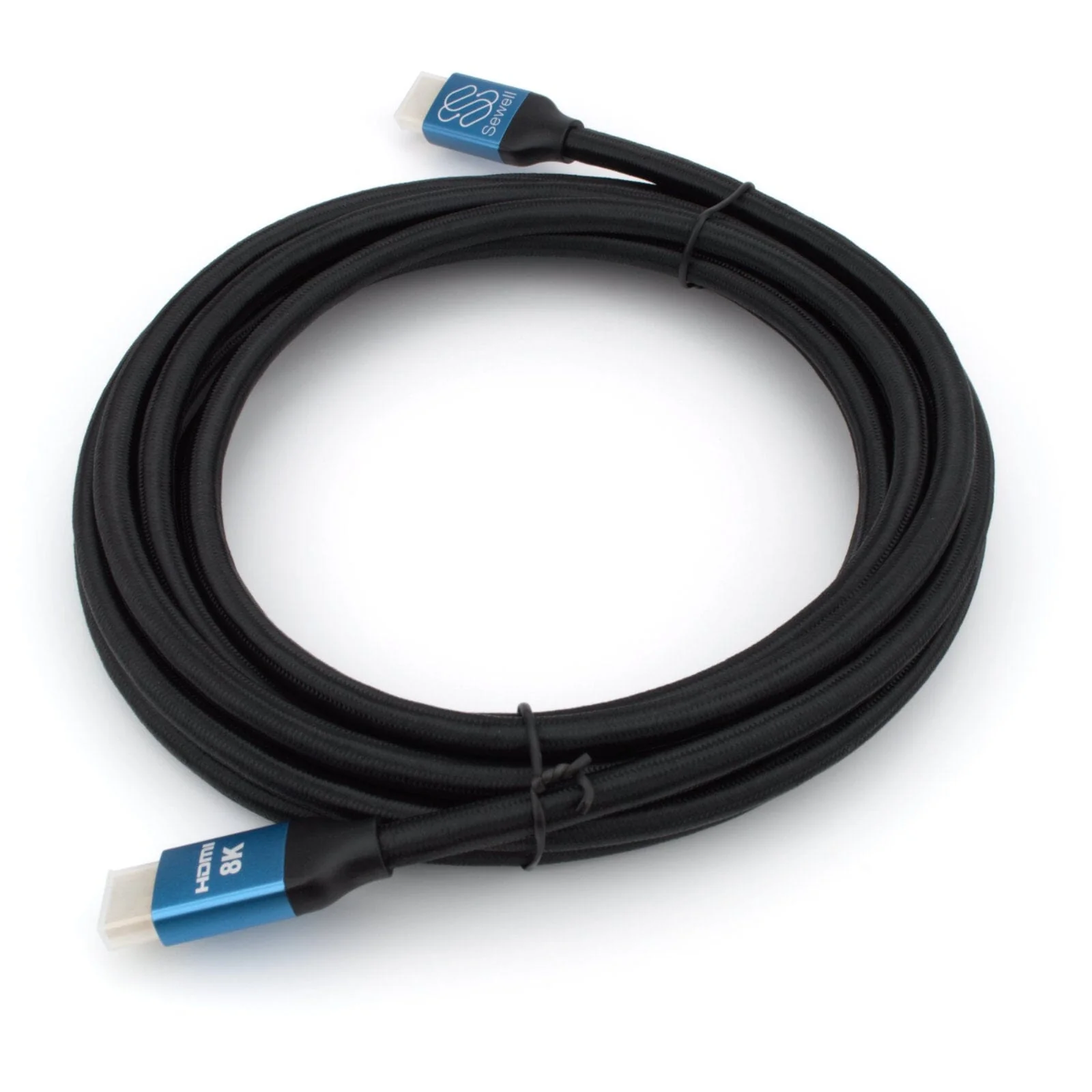 Sewell 8K Braided HDMI 2.1 Cables - 8K 60Hz and 4K 144Hz/165Hz HDR - 48Gbps - Image 2