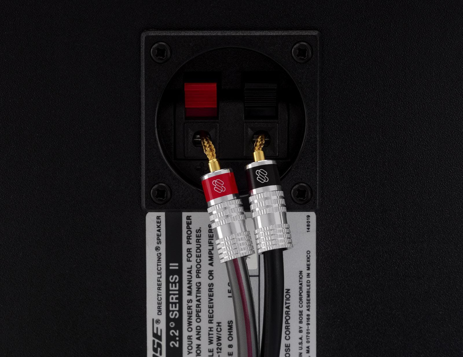 Silverback Flex Pin Connectors(2025) for Speaker Wire – Dual-Screw, 24k Gold, Spring Terminal Speaker Wire Connectors (Up to 10 AWG) - Image 11